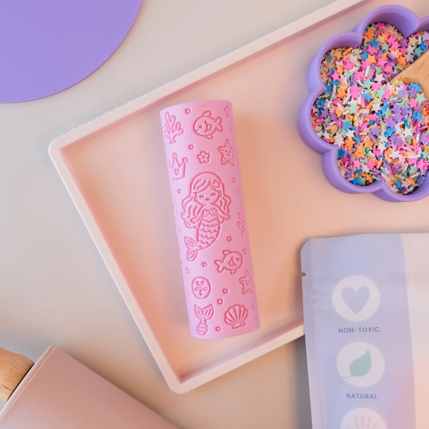 Eco Textured Roller | Mermaid