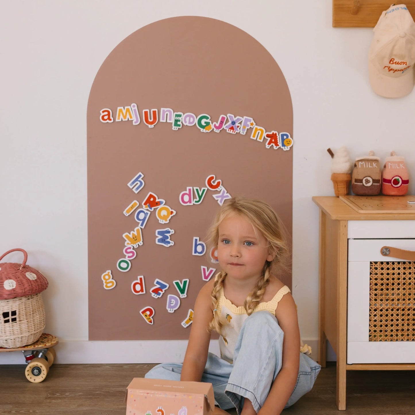 Magnetic Wall Decal - CLAY