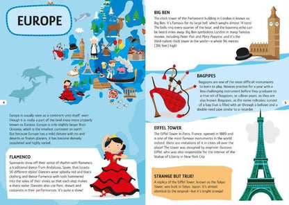 Sassi Travel, Learn and Explore - Book and 3D Puzzle Set - The Earth, 200 pcs