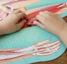 Sassi Travel, Learn and Explore The Human Body 200 pc Puzzle
