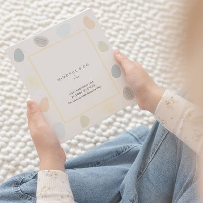 Worry Stones for Kids – Calming Sensory Fidget Set