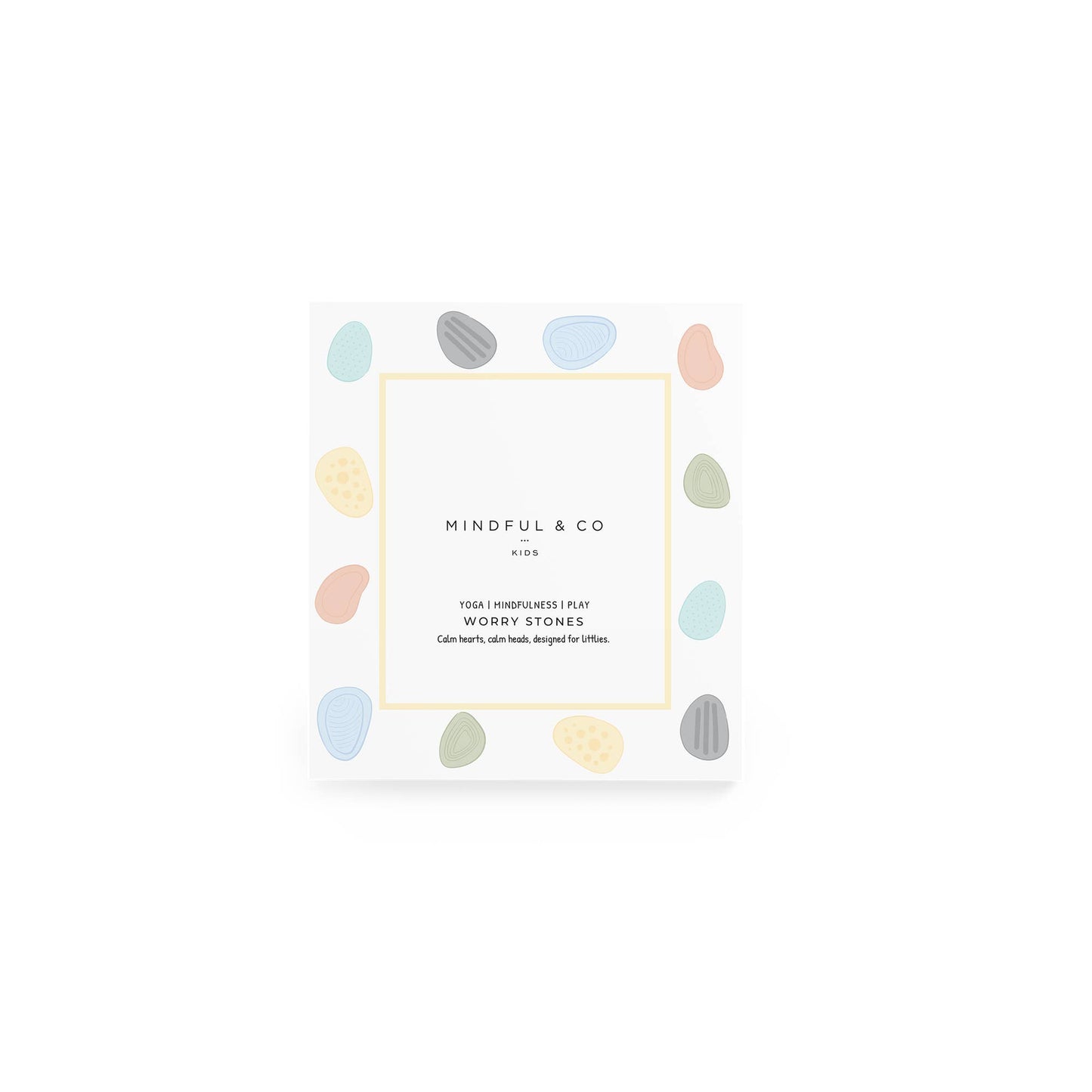 Worry Stones for Kids – Calming Sensory Fidget Set
